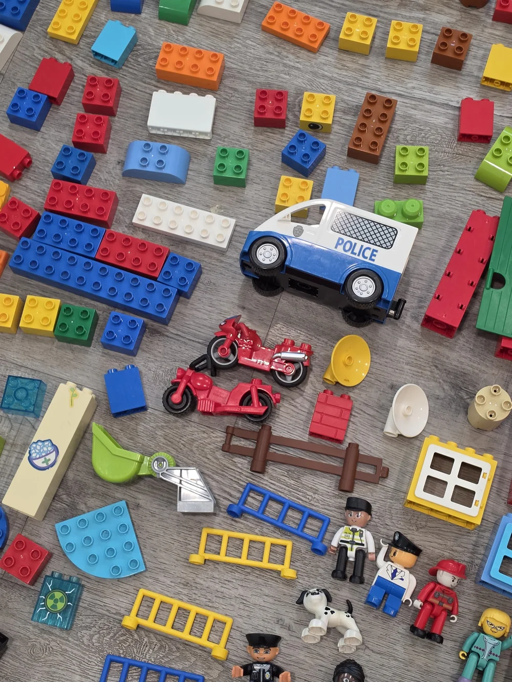 Lego mixed color